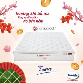 Đệm Lò Xo Dunlopillo Audrey cao 25cm