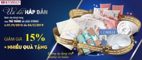 Đệm Kym Dan giảm giá 2018 kèm nhiều quà tặng giá trị